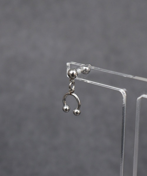 4INT.(フォイント)の「メンズライク ドロップ ボディピアス 16G (片耳用) / サージカルステンレス316L (金属アレルギー対応)(ピアス(片耳用)・メンズ・C/D/A/B・FREE)」の13枚目の写真