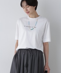 human woman | ◆メッセージロゴプリントＴシャツ(Tシャツ/カットソー)