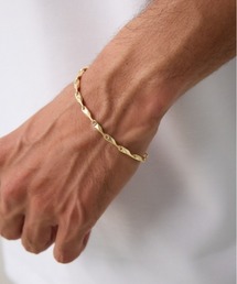 AZUL by moussy | アンギュラーチェーンブレスレット(ブレスレット)