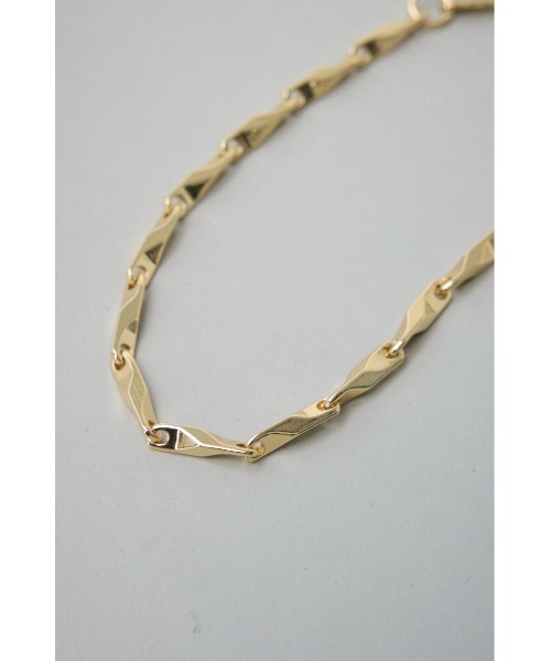 AZUL by moussy（アズールバイマウジー）の「アンギュラーチェーンブレスレット（ブレスレット・メンズ・シルバー/ゴールド・FREE）」の4枚目の写真