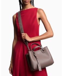 EMPORIO ARMANI | 【エンポリオ アルマーニ】MyEA ショッパー ディアプリント スモール(ハンドバッグ)