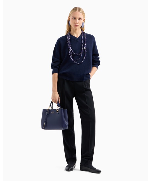 アルマーニ MyEA Bag スモールショッパーディアプリント MyEA ショッパー ディアプリント スモール | Emporio Armani
