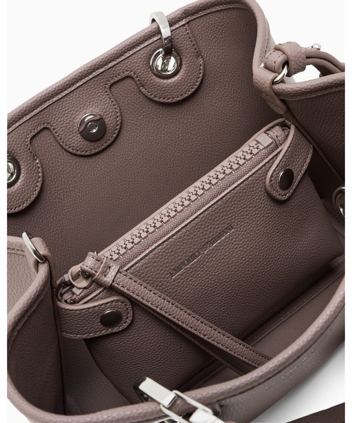 EMPORIO ARMANI(エンポリオアルマーニ)の「【エンポリオ アルマーニ】MyEA ショッパー ディアプリント スモール(ハンドバッグ・レディース・ダークパープル/ボルドー/グレイッシュブルー/ベビーピンク/ベージュ/サンドベージュ・FREE)」の10枚目の写真