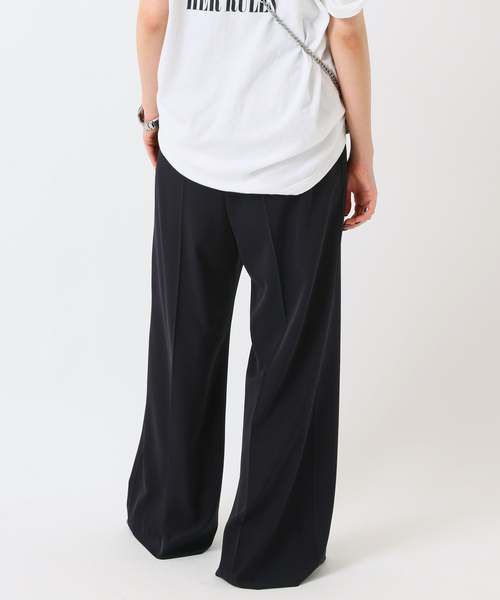 AP STUDIO（エーピーストゥディオ）の「リラクシングパンツ（スラックス・レディース・ネイビー・34/36/38）」の8枚目の写真