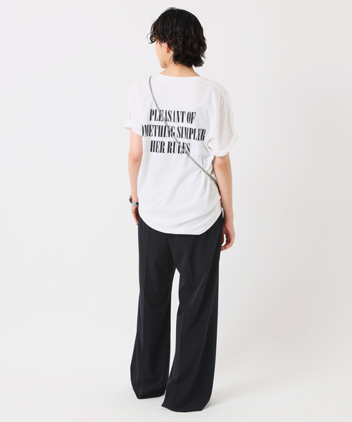 AP STUDIO（エーピーストゥディオ）の「リラクシングパンツ（スラックス・レディース・ネイビー・34/36/38）」の11枚目の写真