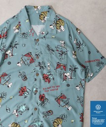 PEANUTS×VOLKSWAGEN アロハシャツ