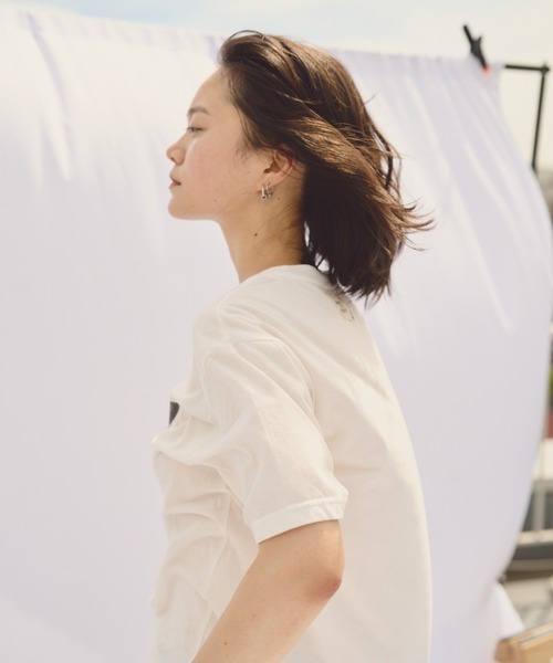 common gull products.(コモンガルプロダクツ)の「共存するTシャツ(Tシャツ/カットソー・レディース・ホワイト系その他/ホワイト系その他3/グレー系その他3/グレー系その他2/ホワイト系その他2/グレー系その他・MEDIUM/LARGE)」の18枚目の写真