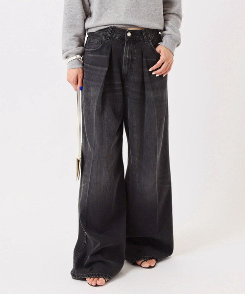 AP STUDIO（エーピーストゥディオ）の「【HAIKURE/ハイクル】CANDY BLACK ASIAN FIT（デニムパンツ・レディース・ブラック系その他・27/26/25/24）」の5枚目の写真