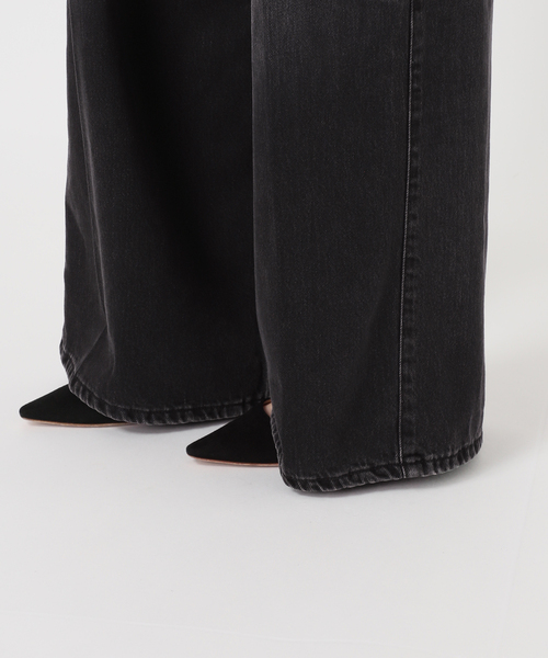 AP STUDIO（エーピーストゥディオ）の「【HAIKURE/ハイクル】CANDY BLACK ASIAN FIT（デニムパンツ・レディース・ブラック系その他・27/26/25/24）」の18枚目の写真