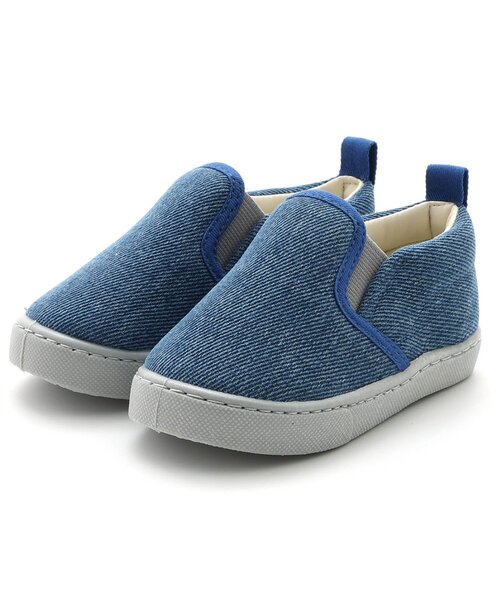 Ampersand（アンパサンド）の「スリッポン（スリッポン・キッズ・その他10/ブラック/ベージュ/ブルー/ピンク/カーキ・15 /20/18/13/17/19/14/16）」の5枚目の写真