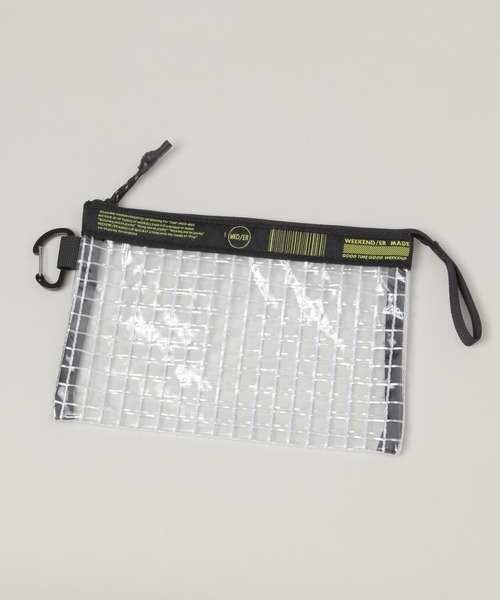 WEEKEND(ER)(ウィークエンダー)の「【WEEKEND(ER)&CO./ウィークエンダー】フラットクリアケース(ショルダーバッグ・メンズ・ブラック・FREE)」の1枚目の写真
