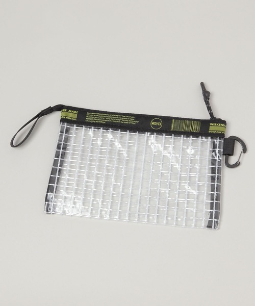 WEEKEND(ER)(ウィークエンダー)の「【WEEKEND(ER)&CO./ウィークエンダー】フラットクリアケース(ショルダーバッグ・メンズ・ブラック・FREE)」の2枚目の写真