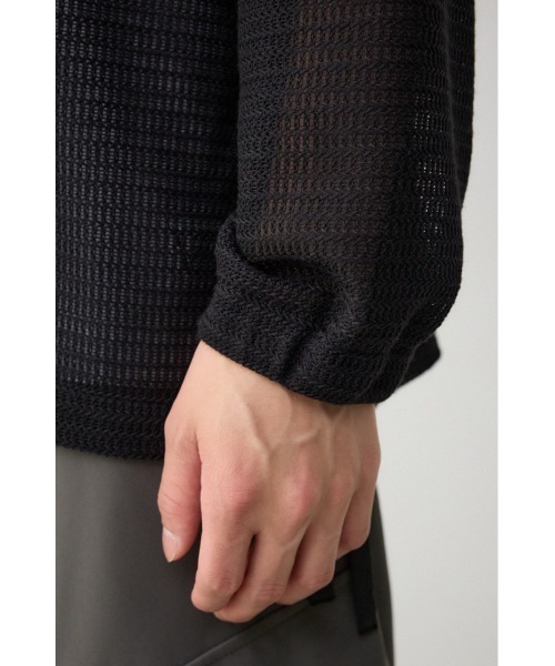 AZUL by moussy（アズールバイマウジー）の「シャーリングシアーシャツコーチジャケット（テーラードジャケット・メンズ・ライトグレー/ブラック・FREE）」の16枚目の写真