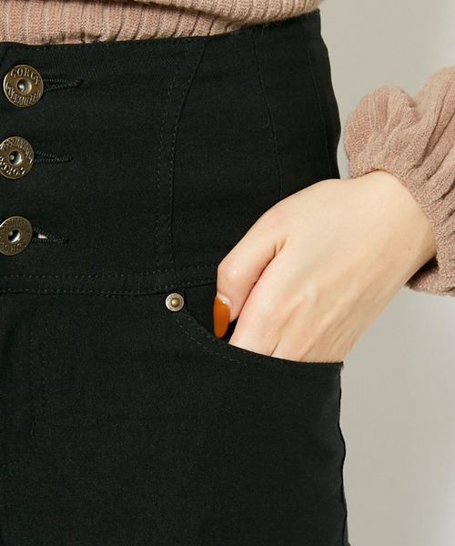 GORGE（ゴージ）の「《脚長バズりパンツ×美ライン》レディース ハイウエスト スキニーデニム 3ボタン 春夏秋冬（デニムパンツ・レディース・ブラック/ブルー/ブラック系その他/インディゴブルー/ブルー系その他/ブルー系その他2・S/M/L/XS）」の20枚目の写真