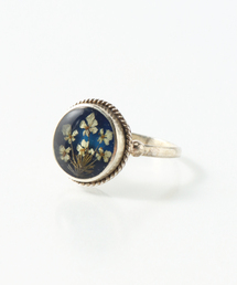 Gustavo Flower Wreath Ring　S-24- AJUZ-09