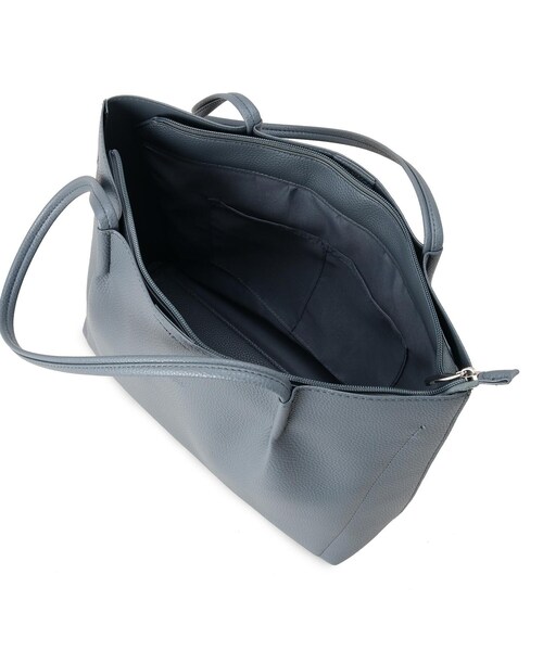 ITS'DEMO（イッツデモ）の「◆【通勤／全7色】仕切りポケットA4トート（トートバッグ・レディース・ピンク系/ベージュ/イエロー/ダークグリーン/ブラック/アイボリー/ブルー・00）」の18枚目の写真