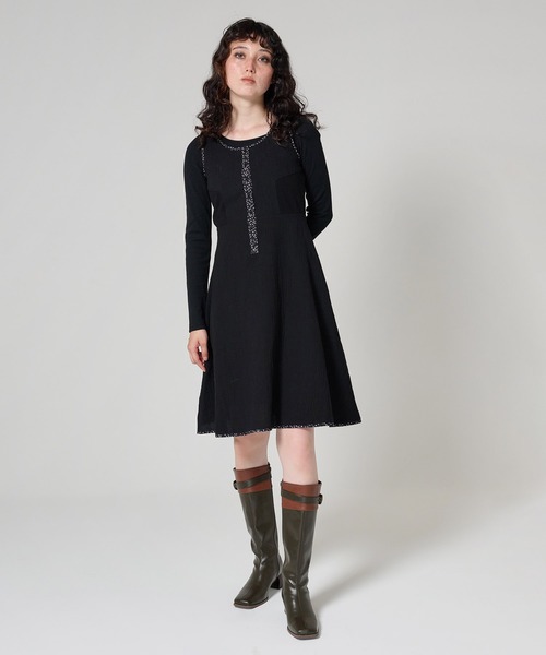 ドッキング フレアワンピース TINA：JOJUN（ワンピース）｜TINA：JOJUN