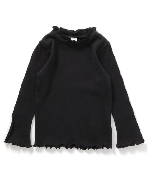 apres les cours(アプレレクール)の「メロウリブTシャツ(Tシャツ/カットソー・キッズ・ブラック/アイボリー/ミント・80/90/100/110/120/130/140)」の13枚目の写真