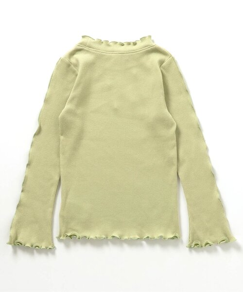 apres les cours(アプレレクール)の「メロウリブTシャツ(Tシャツ/カットソー・キッズ・ブラック/アイボリー/ミント・80/90/100/110/120/130/140)」の15枚目の写真