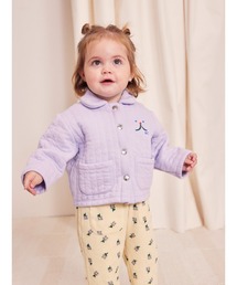 BOBO CHOSES（ボボショーズ）の「Baby Funny face quilted buttoned sweatshirt（スウェット・キッズ）」