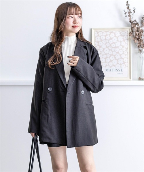 clear（クリア）の「ダブルジャケット[セットアップ可能 BIGシルエット  