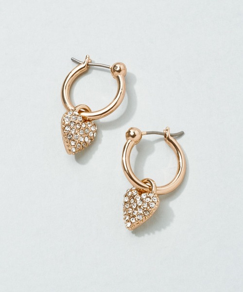 GOLDY(ゴールディ)の「ラズベリー ハート ピアス(ピアス(両耳用)・レディース・ゴールド/シルバー/ガンメタ・FREE)」の9枚目の写真