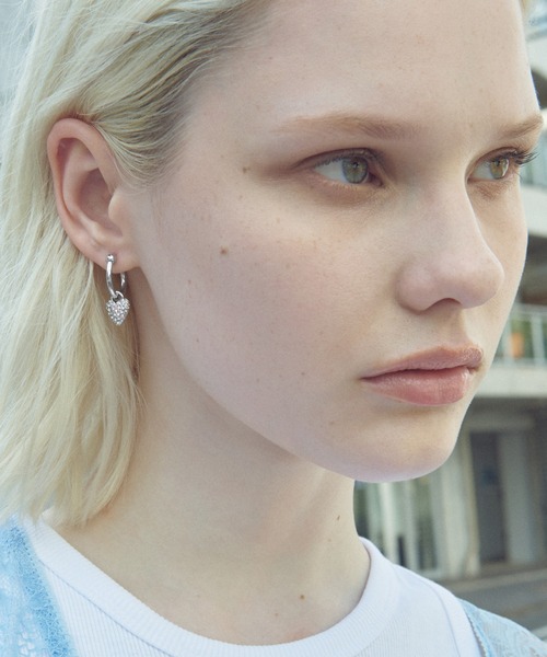 GOLDY(ゴールディ)の「ラズベリー ハート ピアス(ピアス(両耳用)・レディース・ゴールド/シルバー/ガンメタ・FREE)」の13枚目の写真