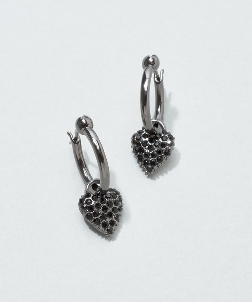 GOLDY(ゴールディ)の「ラズベリー ハート ピアス(ピアス(両耳用)・レディース・ゴールド/シルバー/ガンメタ・FREE)」の11枚目の写真