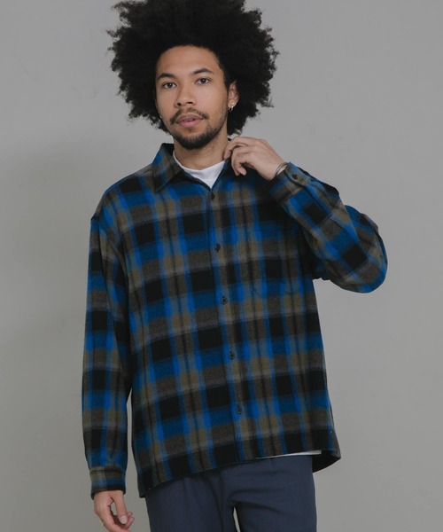 【セール】リラックスフィットチェックレギュラーシャツ（シャツ/ブラウス）｜URBAN RESEARCH Sonny Label（アーバンリサーチサニーレーベル） 5,267円