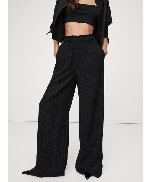 【セール】クリンクル クレープ プルオンパンツ（その他パンツ）｜BANANA REPUBLIC（バナナリパブリック）