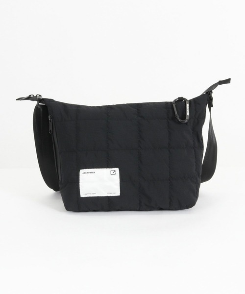 ADAM PATEK（アダムパテック）の「mko12281-square quilt middle shoulder bag ショルダーバッグ（ショルダーバッグ・メンズ・カーキ/ブラック/グレー・FREE）」の12枚目の写真
