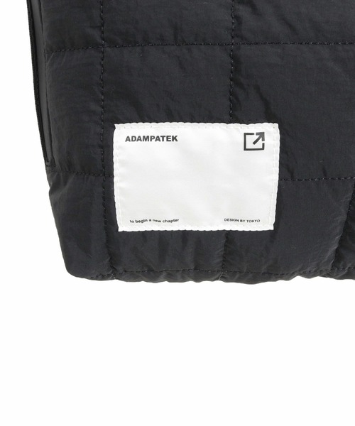 ADAM PATEK（アダムパテック）の「mko12281-square quilt middle shoulder bag ショルダーバッグ（ショルダーバッグ・メンズ・カーキ/ブラック/グレー・FREE）」の17枚目の写真