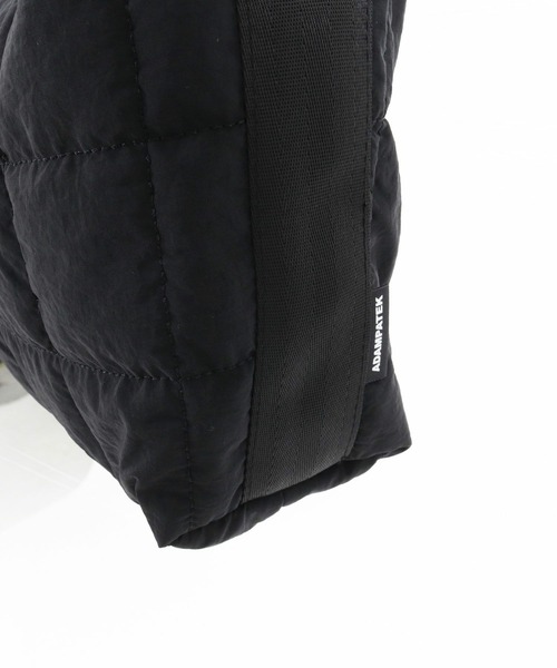 ADAM PATEK（アダムパテック）の「mko12281-square quilt middle shoulder bag ショルダーバッグ（ショルダーバッグ・メンズ・カーキ/ブラック/グレー・FREE）」の18枚目の写真