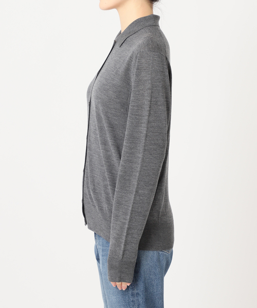 セール】Collar カーディガン（ニット/セーター）｜Plage