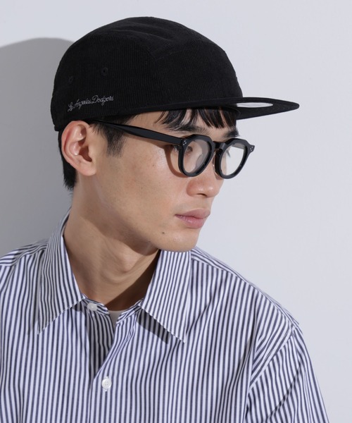 NEW ERA(ニューエラ)の「NEW ERA/別注 JET CAP LA MLB(キャップ・メンズ・ブラック・FREE)」の3枚目の写真