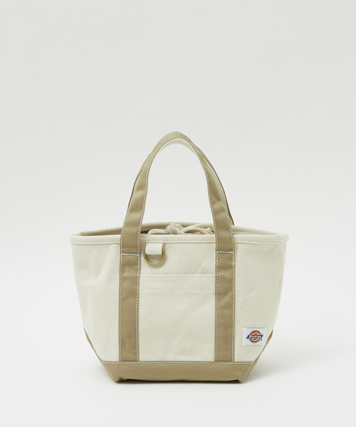ABAHOUSE（アバハウス）の「【DICKIES/ディッキーズ】 AUTHENTIC CANVAS TOTE XS/キャンバスミニトートバッグ（トートバッグ・メンズ・ネイビー/ベージュ/ブラック・フリー）」の4枚目の写真