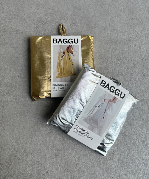 DouDou(ドゥドゥ)の「【BAGGU】24AW STANDARD メタリック(ショルダーバッグ・レディース・ゴールド/シルバー・FREE)」の3枚目の写真