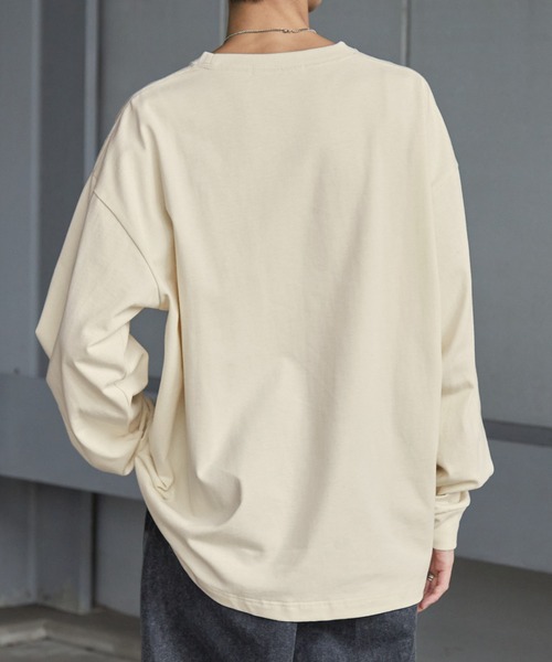 Anchor Smith(アンカー スミス)の「メッセージグラフィックオーバーサイズTシャツ(Tシャツ/カットソー・メンズ・ホワイト/ホワイト系/アイボリー/ブラック/ブラック系・L/M)」の16枚目の写真