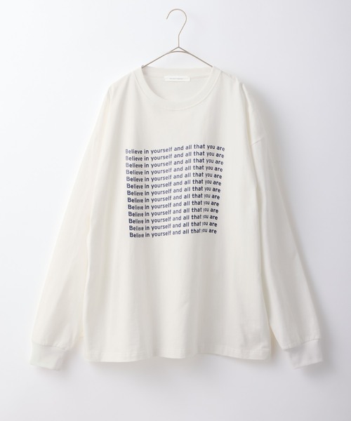Anchor Smith(アンカー スミス)の「メッセージグラフィックオーバーサイズTシャツ(Tシャツ/カットソー・メンズ・ホワイト/ホワイト系/アイボリー/ブラック/ブラック系・L/M)」の13枚目の写真