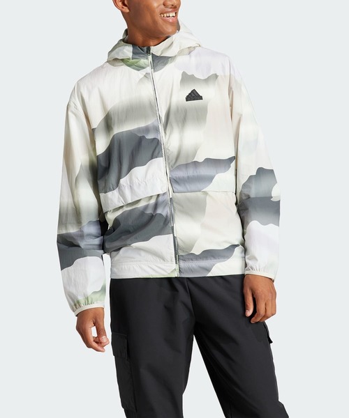 adidas（アディダス）の「シティ エスケープ フルジップフーディー