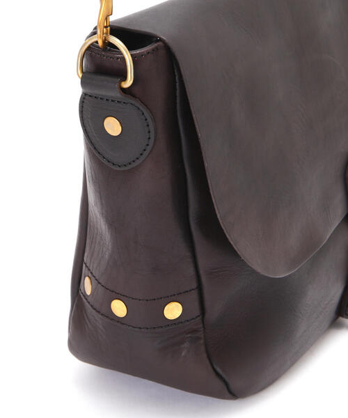 Schott × Vasco 24SS レザー ポストマンショルダーバッグ schott（ショット）の「×VASCO/ヴァスコ/LEATHER POSTMAN