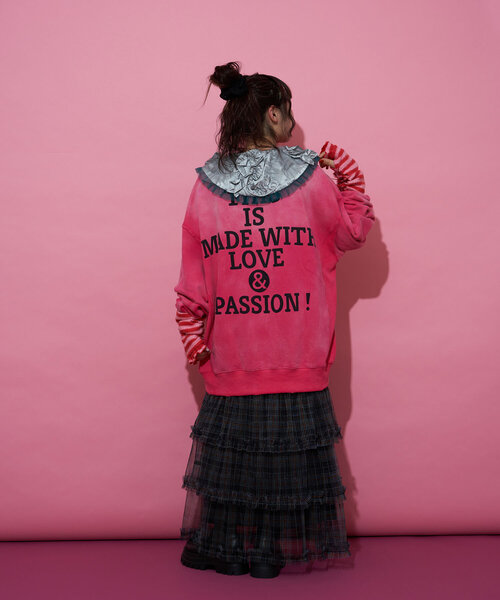 yuna_maruu企画】【Me＋Me/ミープラスミー】フリルドッキング付け襟