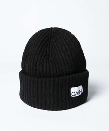 GANNI | GANNI Structured Rib Beanie ガニー リブニット ビーニー(ニットキャップ/ビーニー)