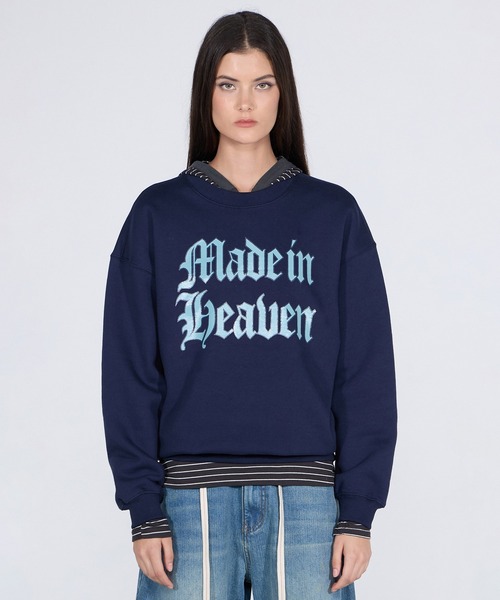 【セール】Sticky Paint Sweatshirt/スティッキーペイントスウェットシャツ（スウェット）｜SCULPTOR（スカルプター）