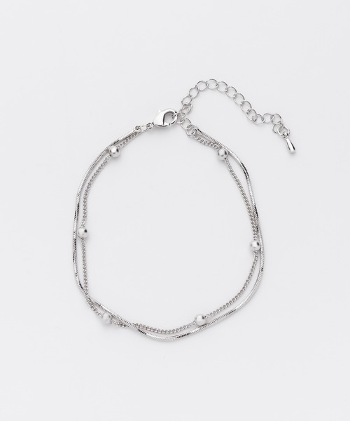 ciite'(シーテ)の「2連チェーンブレスレット(ブレスレット・レディース・ゴールド/シルバー・FREE)」の7枚目の写真