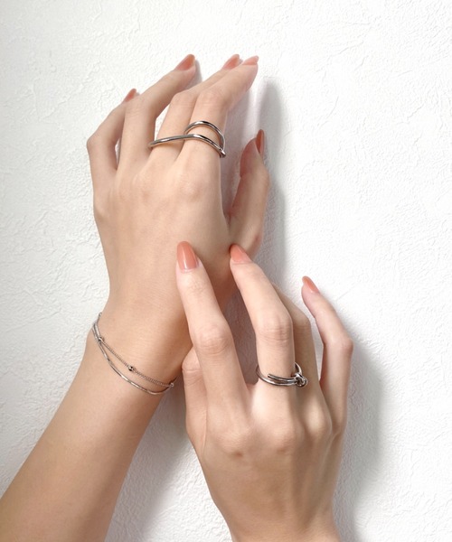 ciite'(シーテ)の「2連チェーンブレスレット(ブレスレット・レディース・ゴールド/シルバー・FREE)」の14枚目の写真