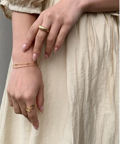 ciite'(シーテ)の「2連チェーンブレスレット(ブレスレット・レディース・ゴールド/シルバー・FREE)」の19枚目の写真