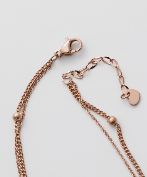ciite' surgical stainless（シーテサージカルステンレス）の「【 金属アレルギー対応 】 2連ハートデザインブレスレット サージカルステンレス（ブレスレット・レディース・シルバー/ゴールド/ピンクゴールド・FREE）」の11枚目の写真