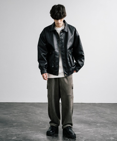 Rocky Monroe(ロッキーモンロー)の「ユーチップトゥ ワークソールフェイクレザーシューズ(ドレスシューズ・メンズ・ブラック・L/M/XL)」の7枚目の写真