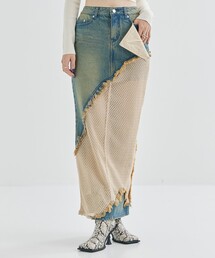 完売！未使用タナカダイスケtanakadaisukeマキシデニムスカート tanakadaisuke（タナカダイスケ）｜スカート一覧 - WEAR